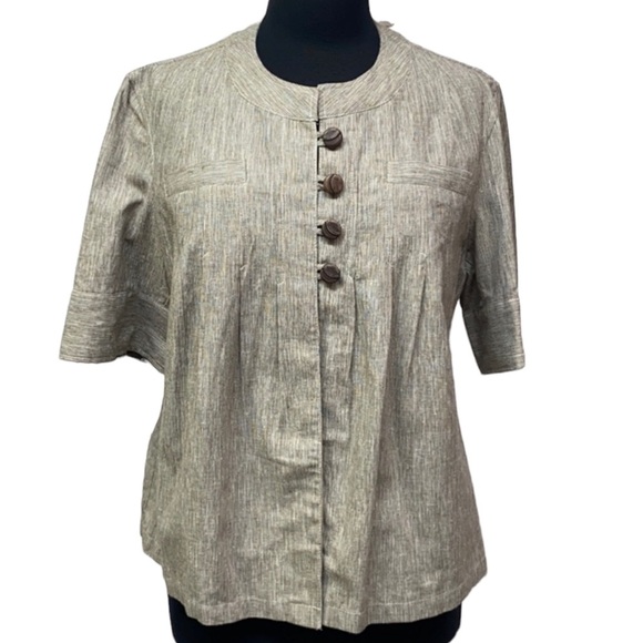 Sharango Linen Blouse - Picture 1 of 4